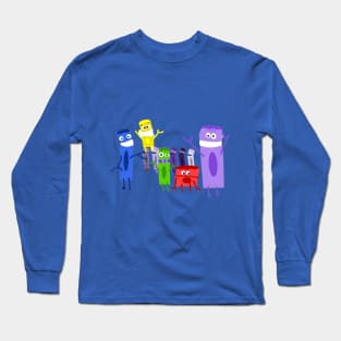 Crayon Party Long Sleeve T-Shirt
